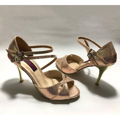 Argentina Tango Dance Shoes Party Shoes Wedding Shoes leather outsole T6226C-LGL