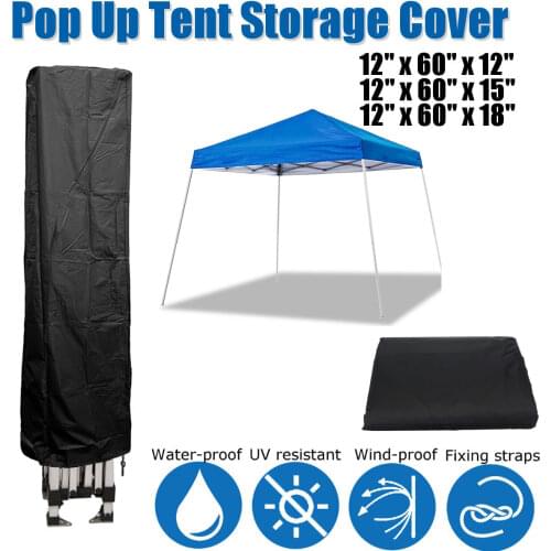Waterproof Anti-UV storage Cover for Pop Up Canopy Tent Garden Tent Gazebo Canopy Outdoor Marquee Shade Protector Cover 3 Sizes