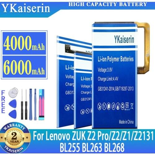 YKaiserin ZUK Z1 Phone Batteries