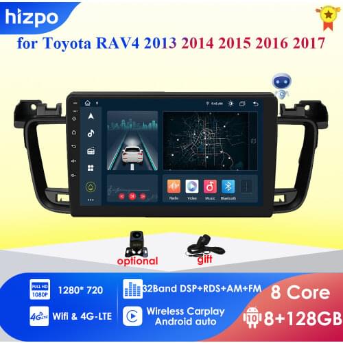 4G in Dash AutoRadio Multimedia Video Player Navigation GPS SWC For Toyota RAV4 RAV 4 2006-2012 no dvd 2 din Android Car Stereo