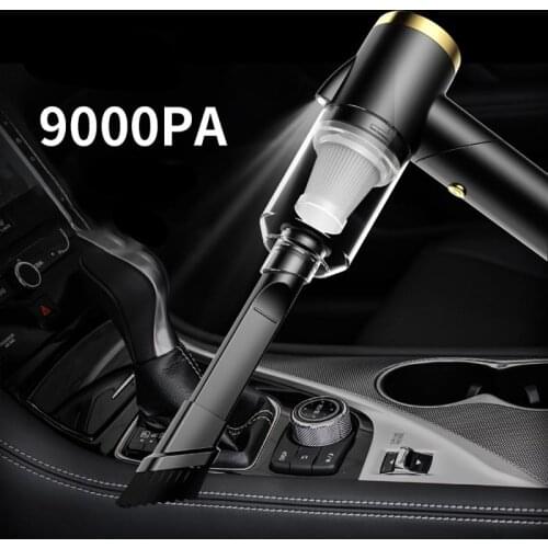 9000Pa Wireless Vacuum Cleaner for Car Portable Handheld Vacuum Cleaner High Power Super Suction MiNi Car Home Dual Purpose Tool
