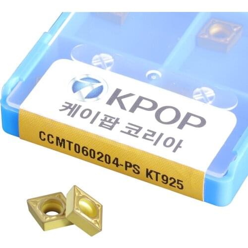 CCMT060204 CCMT060208 CCMT09T304 PS CNC Turning Tool Carbide Inserts CCMT Good Performance For Steel Cast Iron