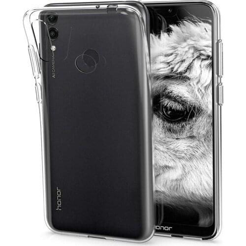 Original Transparent Slim Back Cover for Huawei Honor 8C Honor8C Play 8 C TPU Soft Clear Ultrathin Silica Gel Phone Cases Fundas