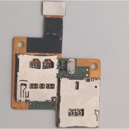 Azqqlbw For HTC Desire 601 SIM Card Tray Slot Reader Holder Flex Cable For HTC Desire 601 Sim Card Tray holder Repair Parts