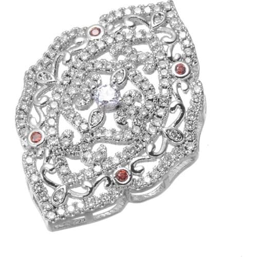 Supplies For Jewelry Embellishments Findings Plated Copper Filigree Flower Wraps Connectors For Jewelry Making