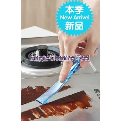 Dirt Cleaning Tools High Quality Doors and Windows Track Kitchen Table Dirt Cleaning Scraper Kitchen Bathroom Gadget