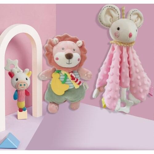 Baby soft soothing towel soothe blanket minky dot bunny Security lovely gift rabbit pacify towel newborn teether appease blanket