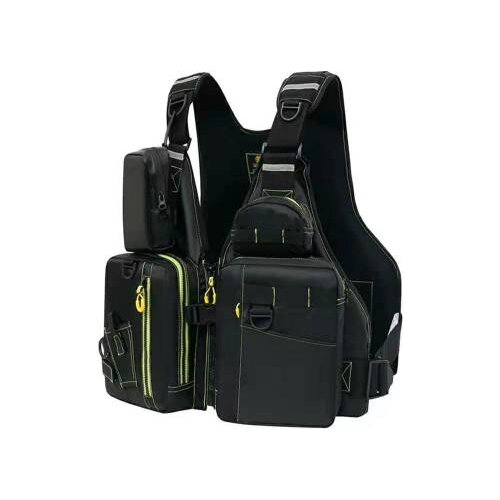 New Men Waterproof Fishing Vest Large size High buoyancy Life Jacket Multi-Function Multi Pocket Outdoors Sports Life Vest