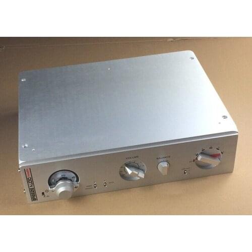 NEW Pre Amplifier Chassis / Aluminum Case Preamp Shell /VU metre amp enclosure (320 * 83* 246MM)