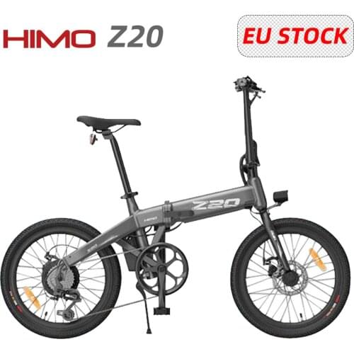 [EU STOCK] HIMO Z20 Foldable Folding Electric Bicycle 20'' CST Tire Urban E-bike IPX7 250W DC Motor 25km/h 36V Removable Battery