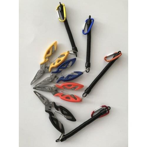 4 Colors TRAINING Multifunction Fishing Pliers Fish Remover Tools Accessories Fishing Tackle Scissors