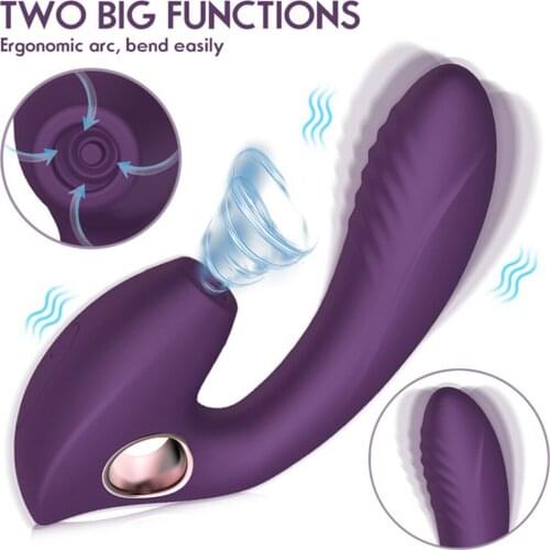 Vagina Sucking Vibrator G Spot Clitoris Stimulator 10 Speeds Dildo Oral Sex Suction Erotic Sex Toy for Women Female Masturbator