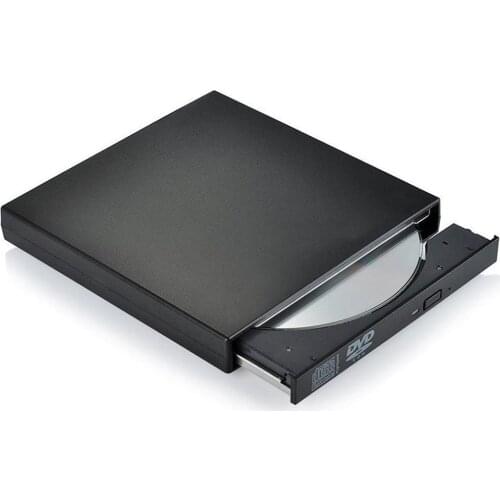 External Optical Drive USB 2.0 DVD/CD Player DVD-Rom For Mac Windows xp 7 8 10,Ultra Notebook PC Desktop Computer
