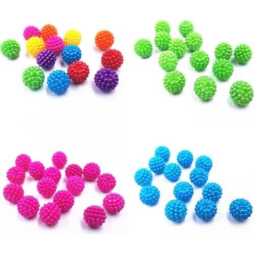 10PCS 12-14 mm Bayberry Spherical Acrylic Loose Beads Accessories DIY Handmade Necklace Bracelet Pendant Exquisite Jewelry Gift