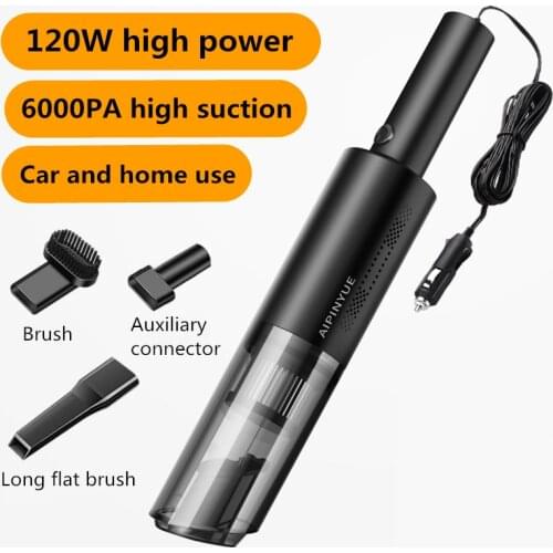 120W Car Vacuum Cleaner Stofzuiger Home Handheld Cordless Odkurzacz Bezprzewodowy Aspiradora Para Auto Aspirateur Voiture Vaccum