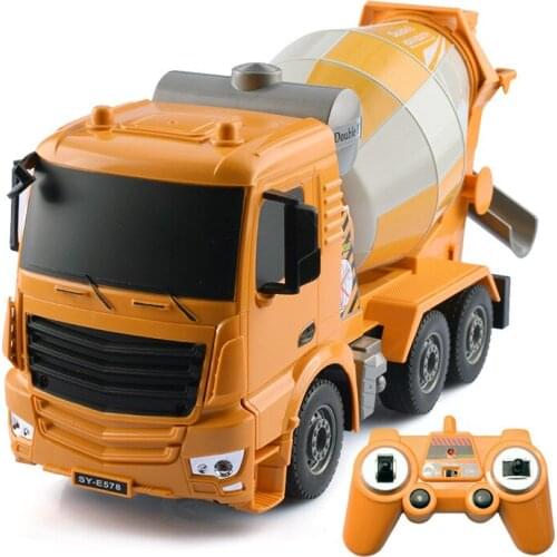 2.4G RC hybrid truck engineering vehicle model toy, boy, birthday gift children radio control car remote control car 85737