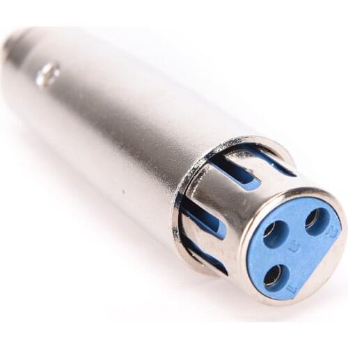 3 Pin Xlr Female To Rca Female Mic Microphone Cable Cord Adapter Plug Connector Adpter