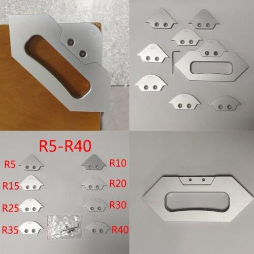 7 in 1 R5-R40 Router Table Corner Jig Radius Chamfer Profile Kits For Woodworking Engraving Trimming Machine