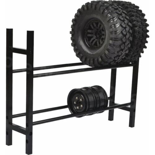 Aluminium RC Cars Banden Opbergrek Wielen Plank Voor 1/10 Schaal Afstandsbediening Auto Drift Modellen Buggy Crawler Trx4