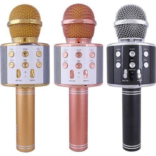 2020 Wireless Microphone Professional Condenser Karaoke Mic Stand Radio Mikrofon Studio Recording Studio Mic Machine