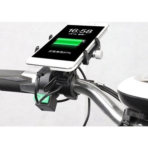 Motorcycle Mobile Phone Rack Bicycle Charging Navigation Bracket Electric Car Battery Car Takeout Mobile Phone Bracket