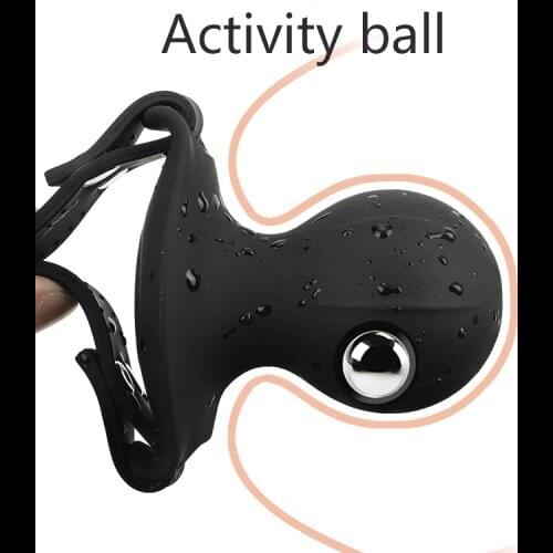 Wireless Remote Electric Shock Gag Ball BDSM Bondage Restraints Wireless Remote Open Mouth Sex Ball Harness Strap Gag Slave Game