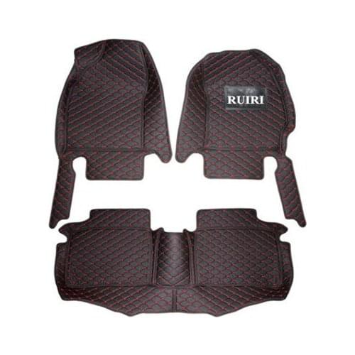 Best quality! Custom special car floor mats for Right Hand Drive Toyota Land Cruiser 80 1998-1890 5 seats waterproof carpets