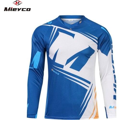 Mieyco Cycle DH Shirt Running Racing Sport Wear Maillot Ciclismo Bisiklet Long Sleeve Maillot Maillot Homme Fietsshirt Heren