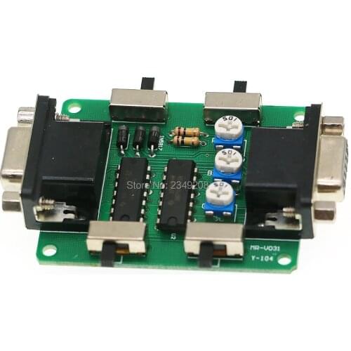 Retro arcade game accessories nostalgic scan generator line generator VGA output retro CRT picture tube effect