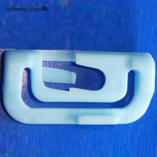 Shhworldsea 100pcs car plastic clip and fasteners Fillet clip file wind glass protection