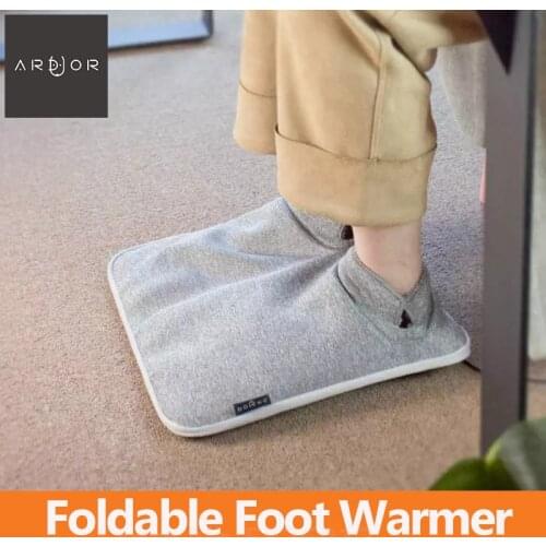 Ardor Foot Hand Warmer Heating Pad Heat Slipper Shoes Heated Foot Warm Cushion For Home Office Winter Electric Blanket