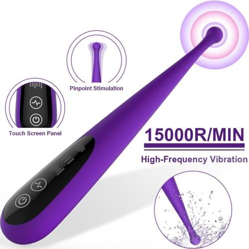 Ultrasonic High Frequency Fast Scream Orgasm G Spot Clit Stimulator Nipple Massager Vibrator Adults Sex Toys For Women