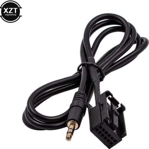 Universal CD 6000 AUX Audio Input 3.5mm Cable With Four Removal Keys For Ford connecting computer headsets Earphone Accessories