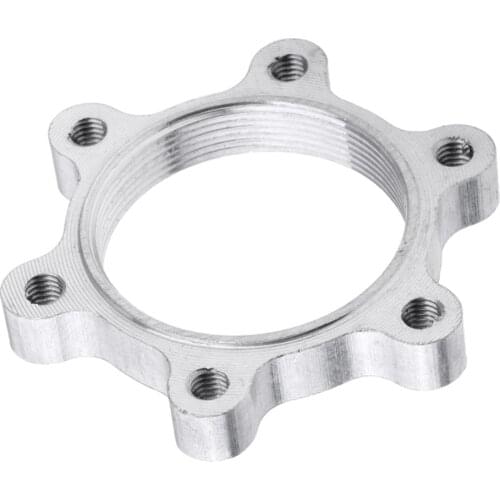 Bike Hub Lock Nut Flange Thread Disc Brake Adaptor Disk Rotor