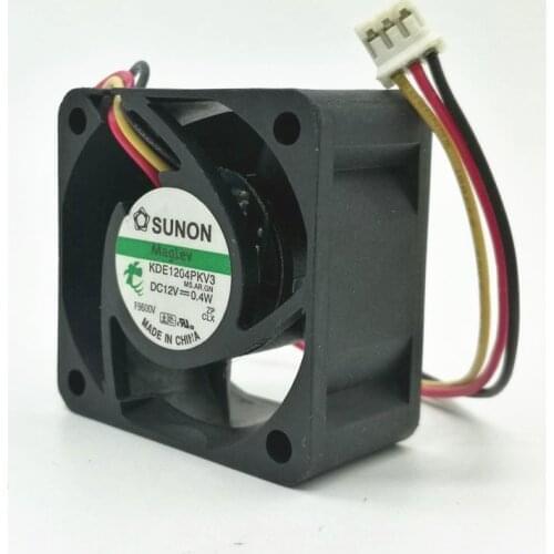 Sunon Maglev DC12V 0.4W 4020 40 40X40X20MM Supply Power Cooling Fan KDE1204PKV3 Cooling Fans 3pin