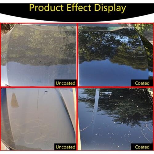 100ML 9H Car Liquid Ceramic Coat Hydrophobic Glass Coating Auto Detailing Anti-Scratch Waterproof Paint Care Polish Nano Coating