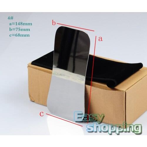 1pc Dental Oral Clinic Stainless Steel Photographic Mirror Reflector