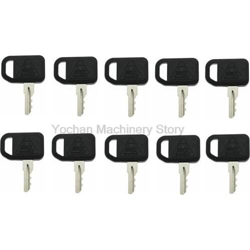 10 Pcs JDG Key For John Deere Gator Bobcat Gehl Multiquip Ignition Part Number 131841 AM101600 AM131841