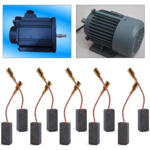 LETAOSK New 10pcs Carbon Brushes Replacement fit for BOSCH GWS 580 GWS 850 C GWS 8-125 GWS 9-150CS GWS6-100 D11