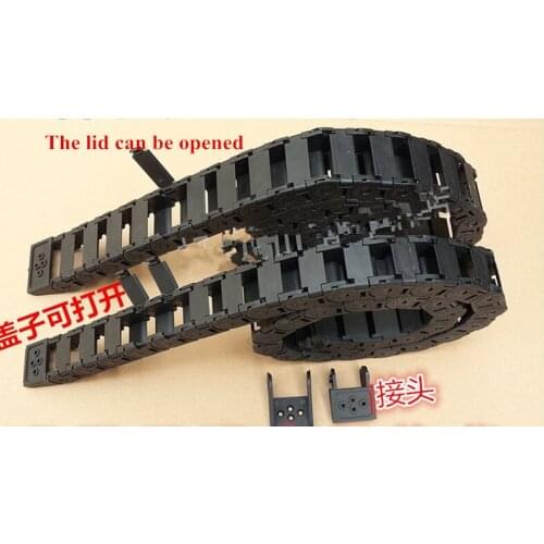 18*37MM open Cable Drag Chain Wire Carrier Towline/ Cable carrier towing chain