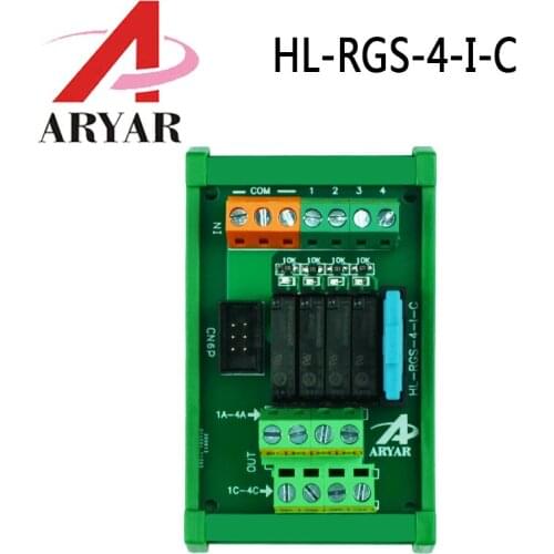4 channel APAN3124 relay module 24V 5A Module driver board output amplifier board PLC board PNP relay module