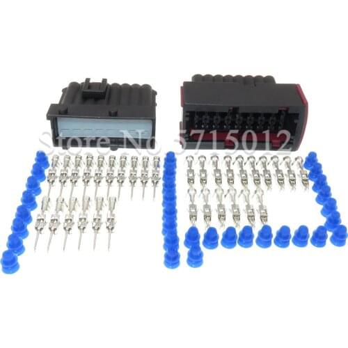 16 Hole 1-964449-1 1-965427-1 Female Male Waterproof Wire Harness Automotive Connector Car Sealed ECU Socket
