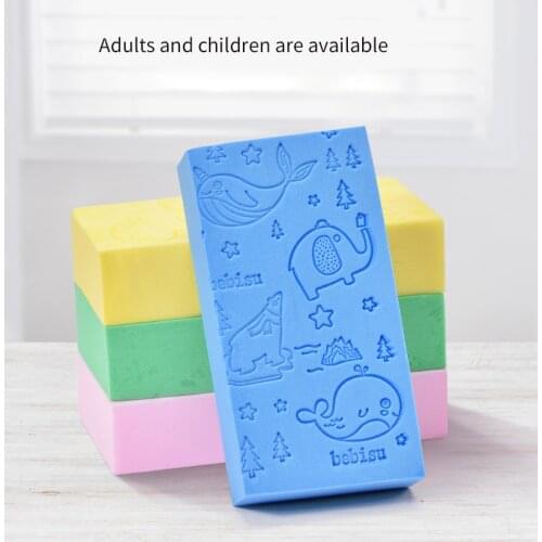 Kids Bath Brushes Shower Product Super Soft Towel Accessories Infant Sponge Cotton Rubbing Body Wash Children Rub baby Sponge