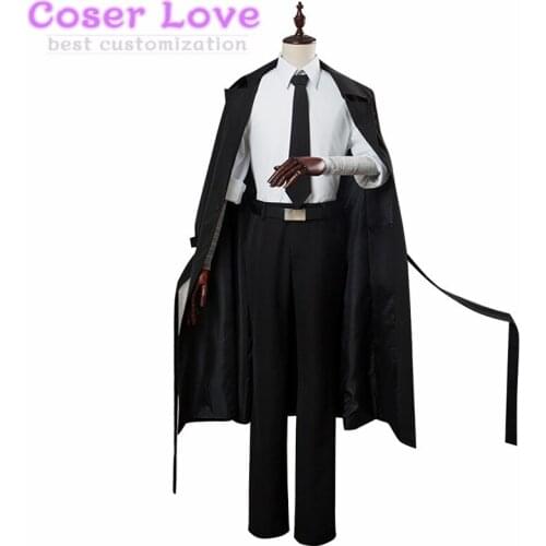 Bungo Stray Dogs 3rd black times 15 years Dazai Osamu Cosplay Costume Carnaval Halloween Christmas Costume