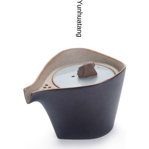 JapaneseStyle Stoneware Tea Set Pot Ceramic Kung Fu Tea Set TeaPot Teapot Set TeaCup with Filter Porcelain Teapot Ceramic TeaPot