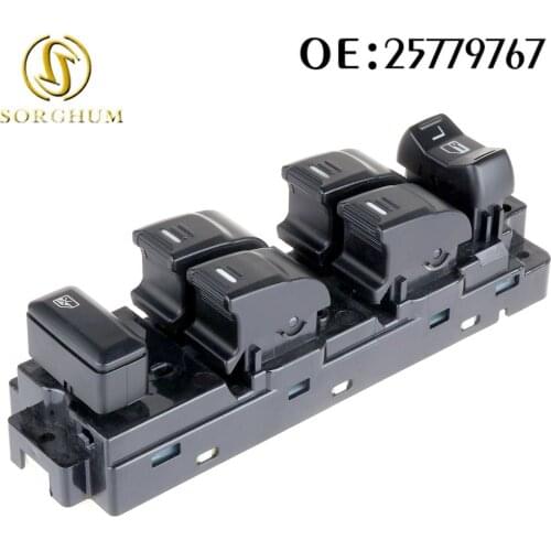 New 25779767 Front Left Side Master Power Electric Controller Window Switch For GMC Canyon Chevrolet Colorado Hummer H3 H3T