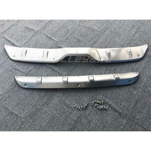 Suitable high quality stainless steel front and rear bumper protector guard plate anti-skid plate For Toyota easyr CHR 2018
