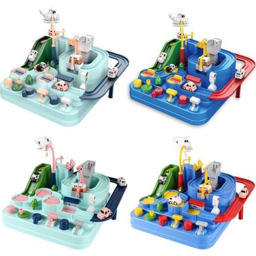 Children Lifelike Rail Track Educational Set Toys for 6-8 Year Old Kids Adventure Set Inprove Intellgence Toys 69HE