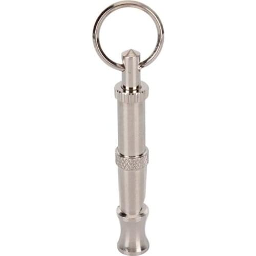 Dog Bark Stop Whistle Adjustable Pet Dog Training Whistle Camping Hiking Outdoor Sport Whistle Keychain Pet Supplies