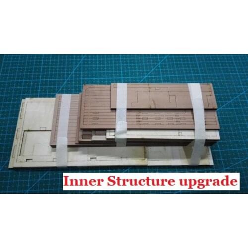 Luxury INNER STRUCTURE upgrade decoration suit for scale 1/48 USS Bonhomme Richard section Ship (Don't include ship )